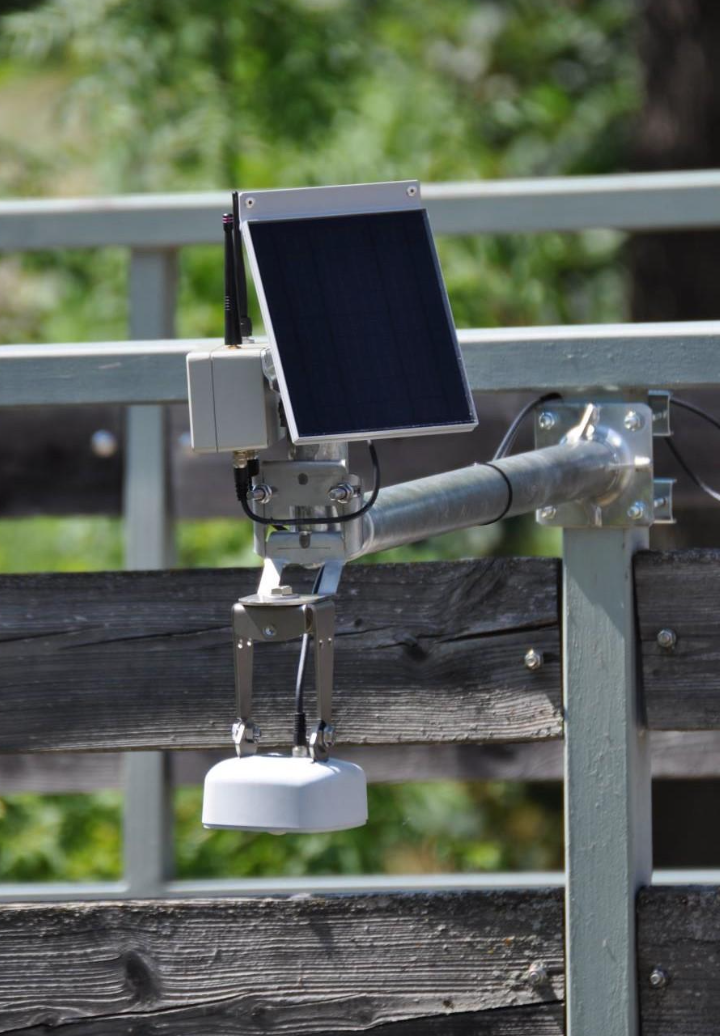 Datalogger IoT con sensore radar per la misura del livello